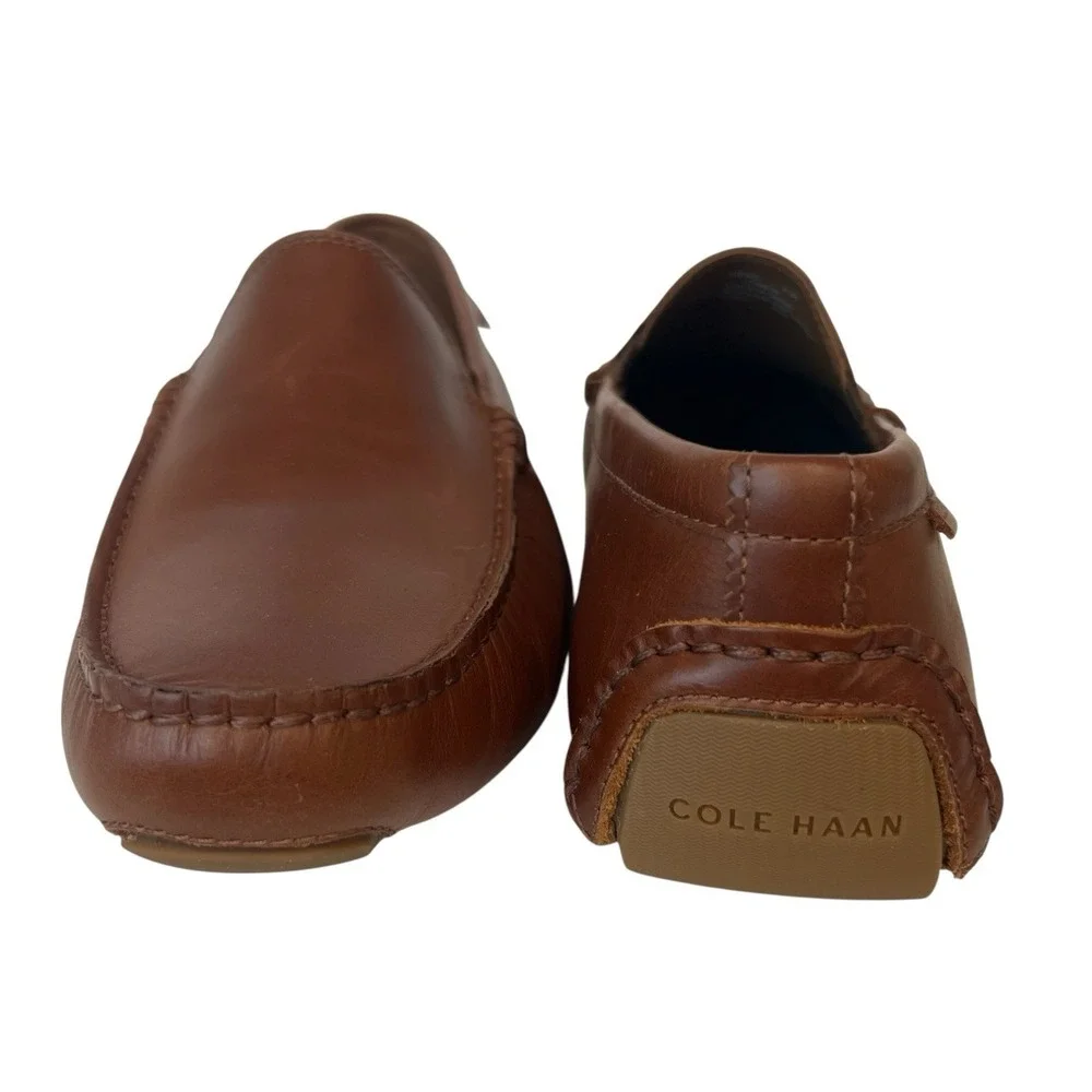 Cole Haan Grand Venetian Driving Loafers Leather Shoes Sz 8M Premium Comfort NEW