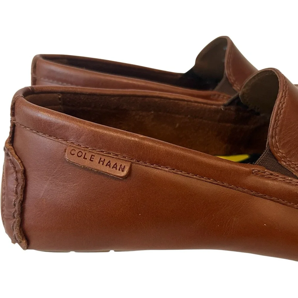 Cole Haan Grand Venetian Driving Loafers Leather Shoes Sz 8M Premium Comfort NEW