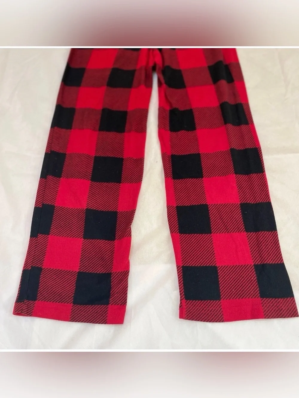 Arizona Jean Company 10/12 Christmas Moose Pajama Set Buffalo Plaid Holiday PJs