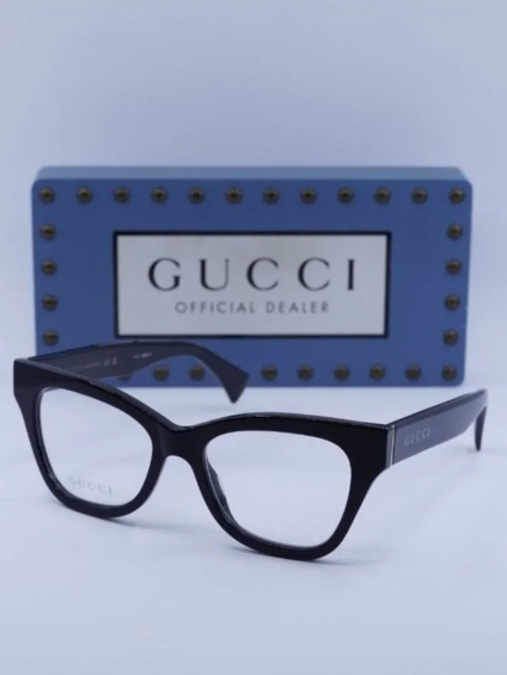 Gucci GG1133O 001 Cat Eye 52mm Eyeglasses - Black