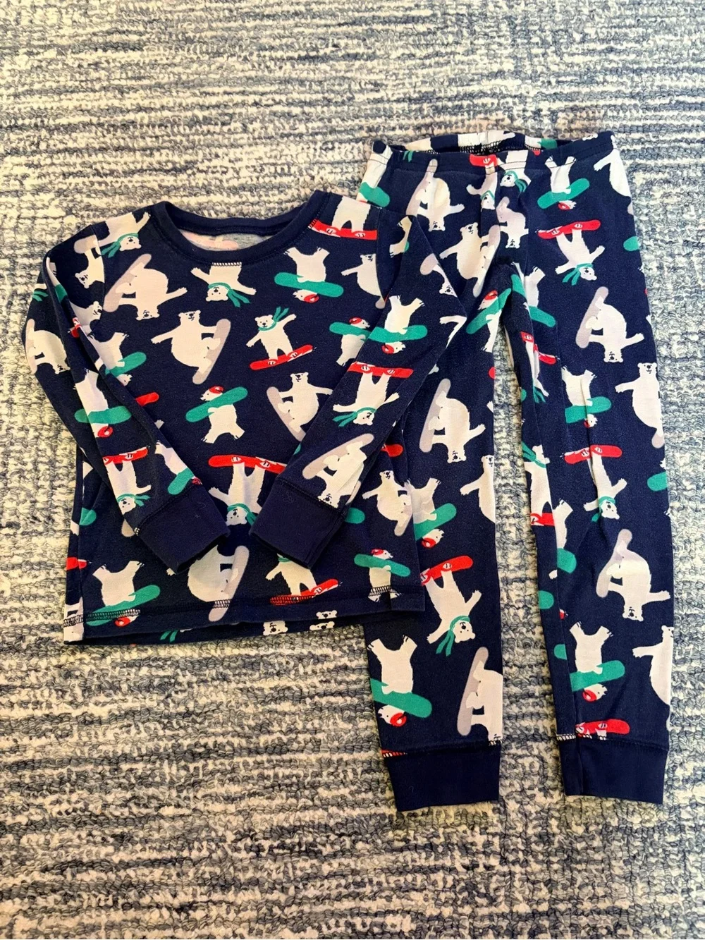 Carters++ Toddler Boys 8pc Festive Winter Pajama Bundle, 4T