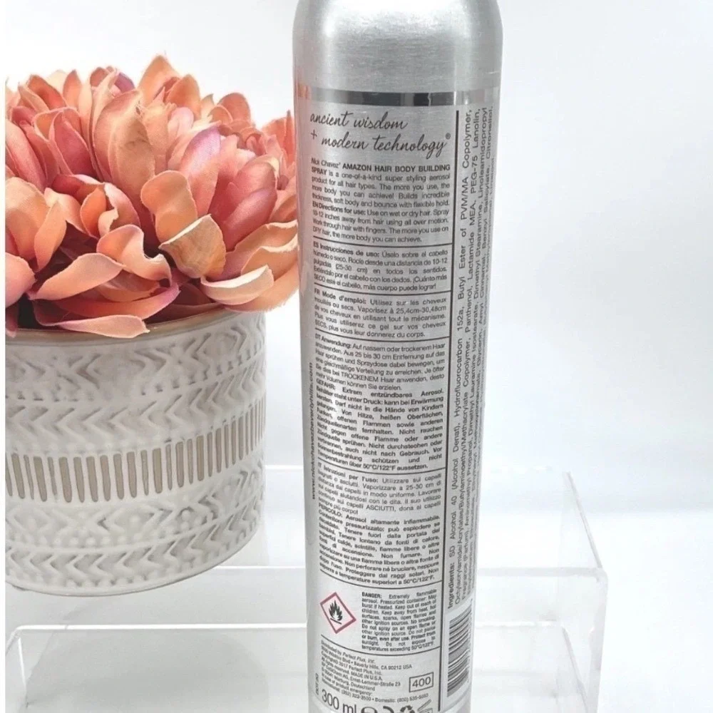 Nick Chavez‎ Beverly Hills Amazon Hair Body Building Spray 10oz Volumizing Mist
