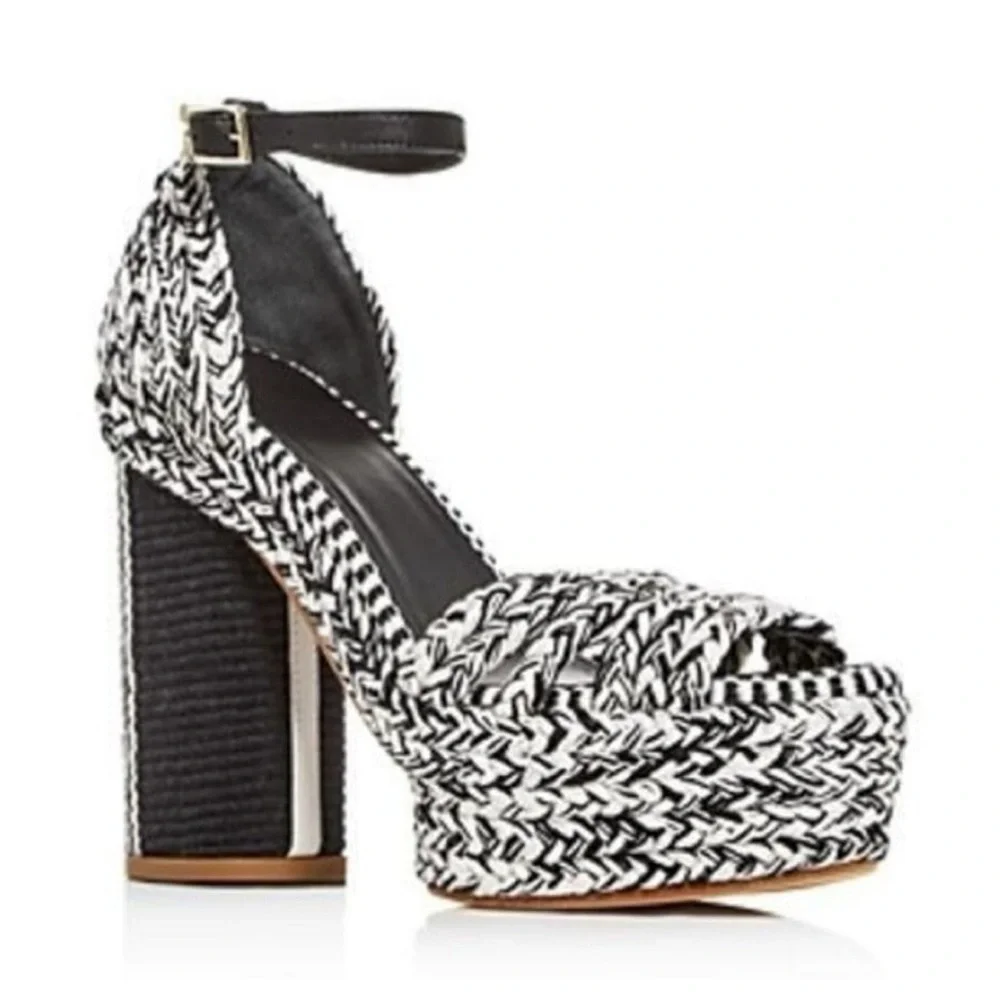 Antolina Women's Dita Woven Platform Sandals NWB Size 36 US 5.5