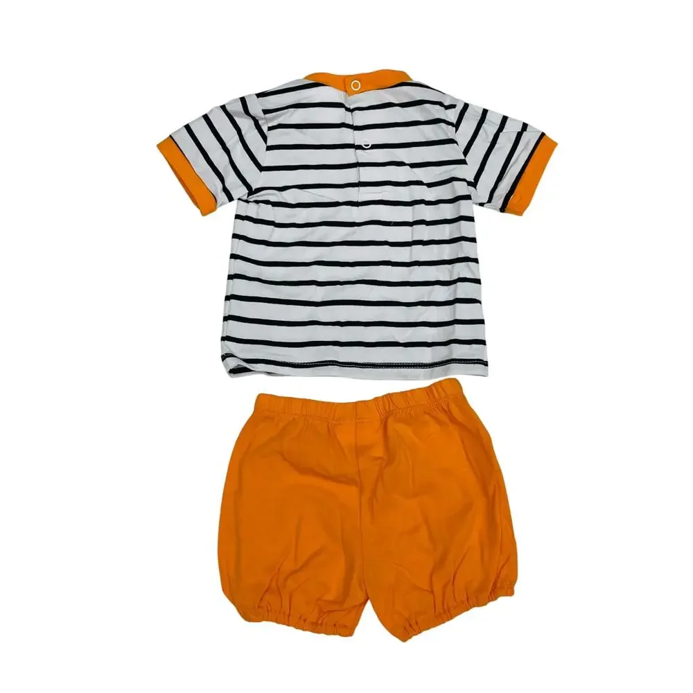 NWT Three Sisters 3M Candy Corn Diaper Set