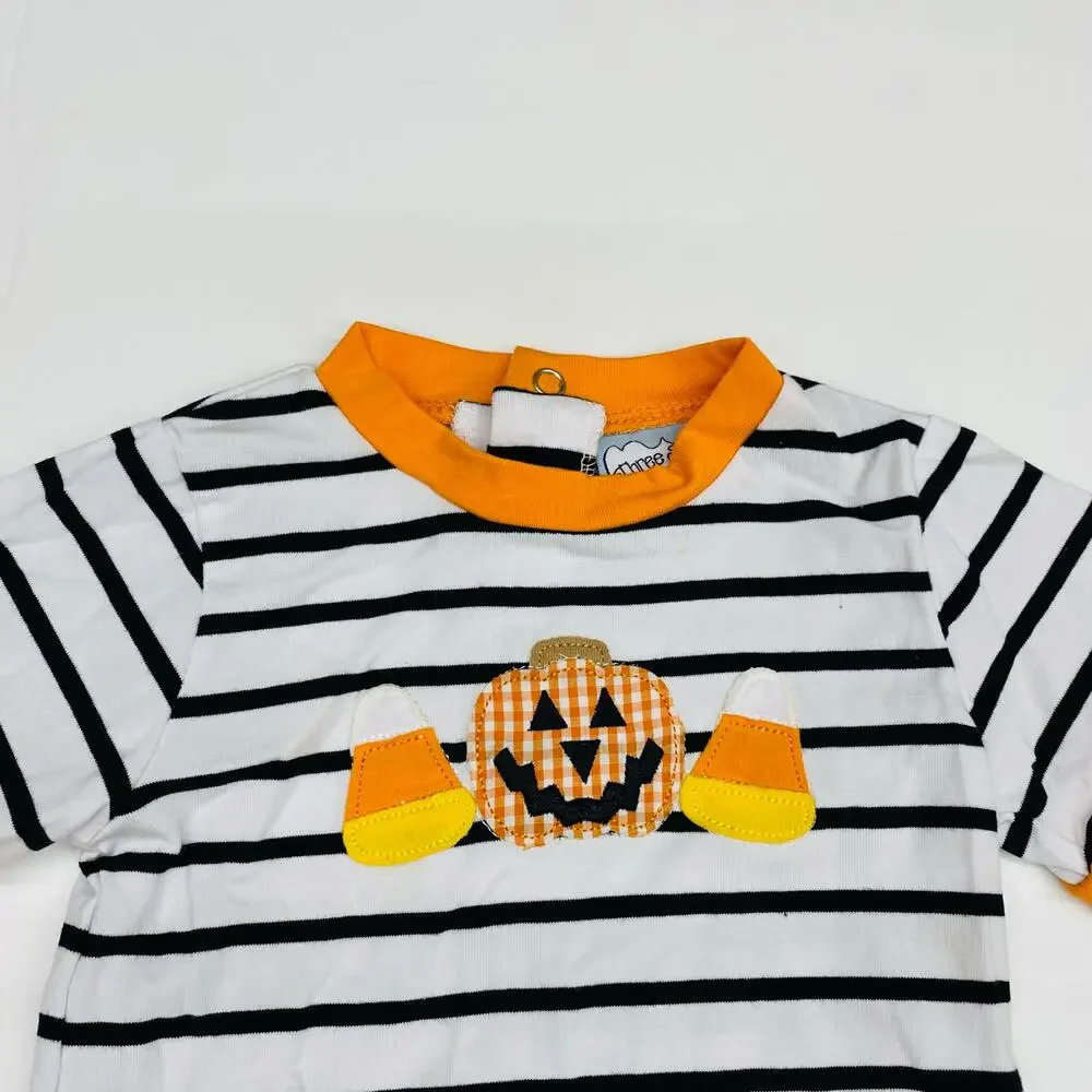 NWT Three Sisters 3M Candy Corn Diaper Set