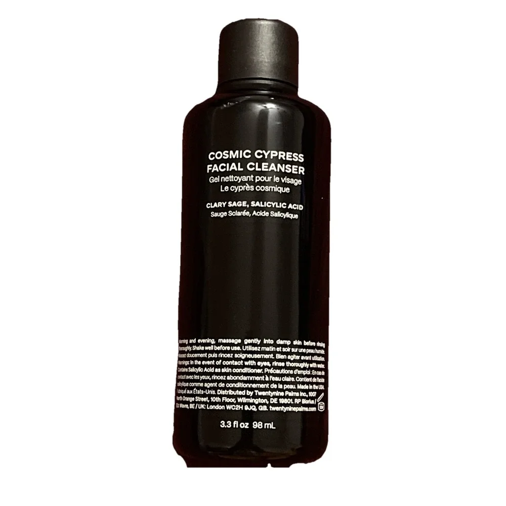NIB TwentyNine Palms Cosmic Cypress Facial Cleanser 3.3‎ fl oz Vegan NEW IN BOX