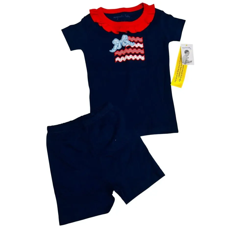 NWT Magnolia Baby 9-12M 4th of July Set