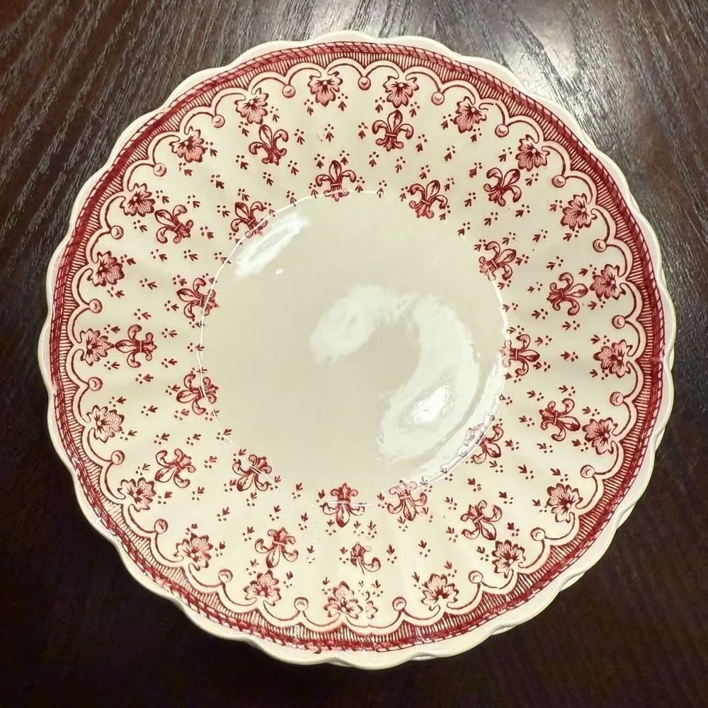 Spode Fleur De Lys Brown 5
