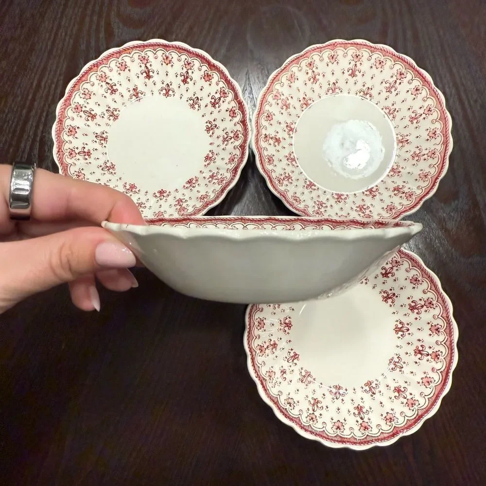 Spode Fleur De Lys Brown 5