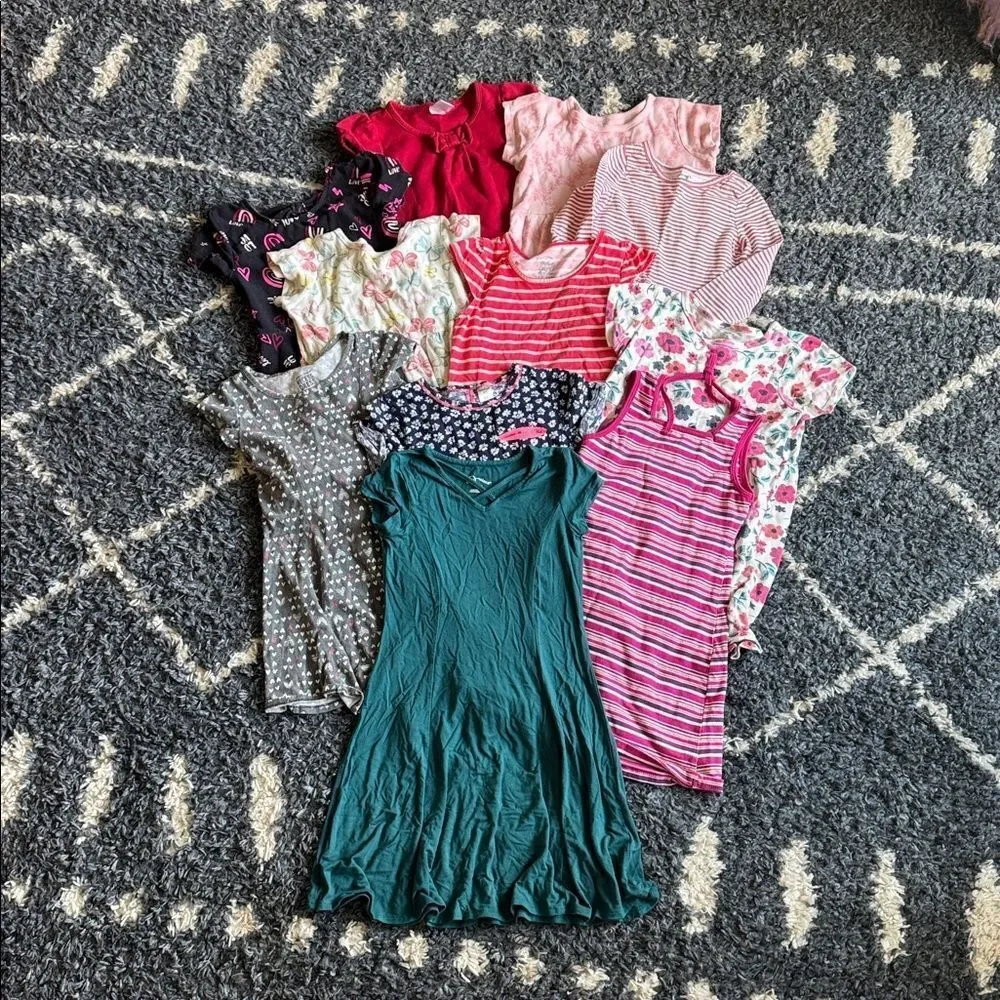 Bundle of 11 Girls Dresses