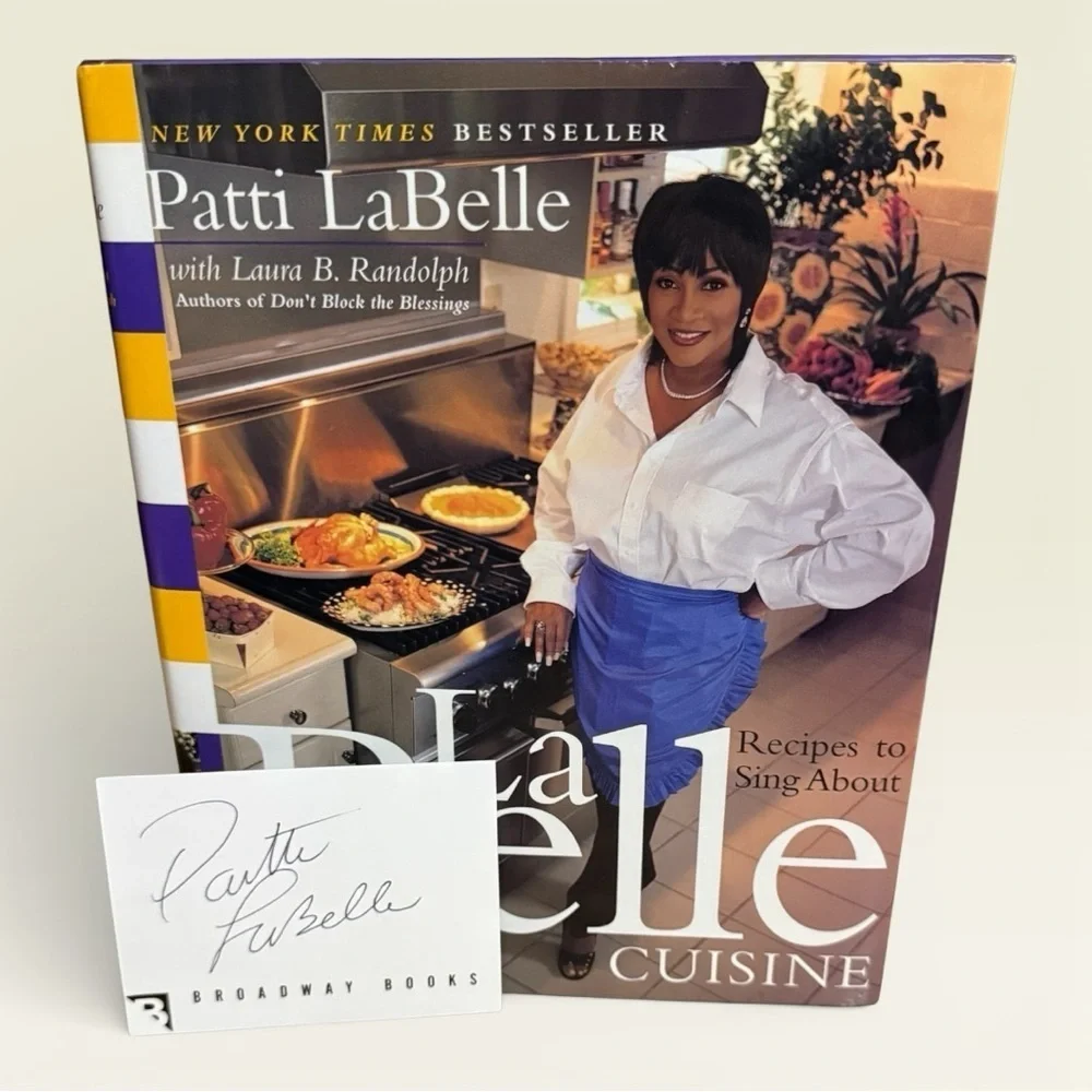 Patti LaBelle’s Signed LaBelle CUISINE 1999 1st Edition Book