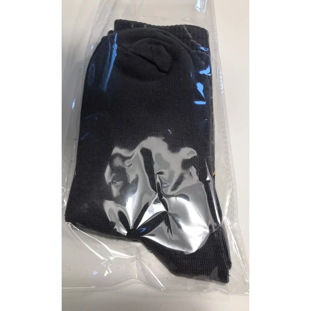 Number Pattern Crew Socks