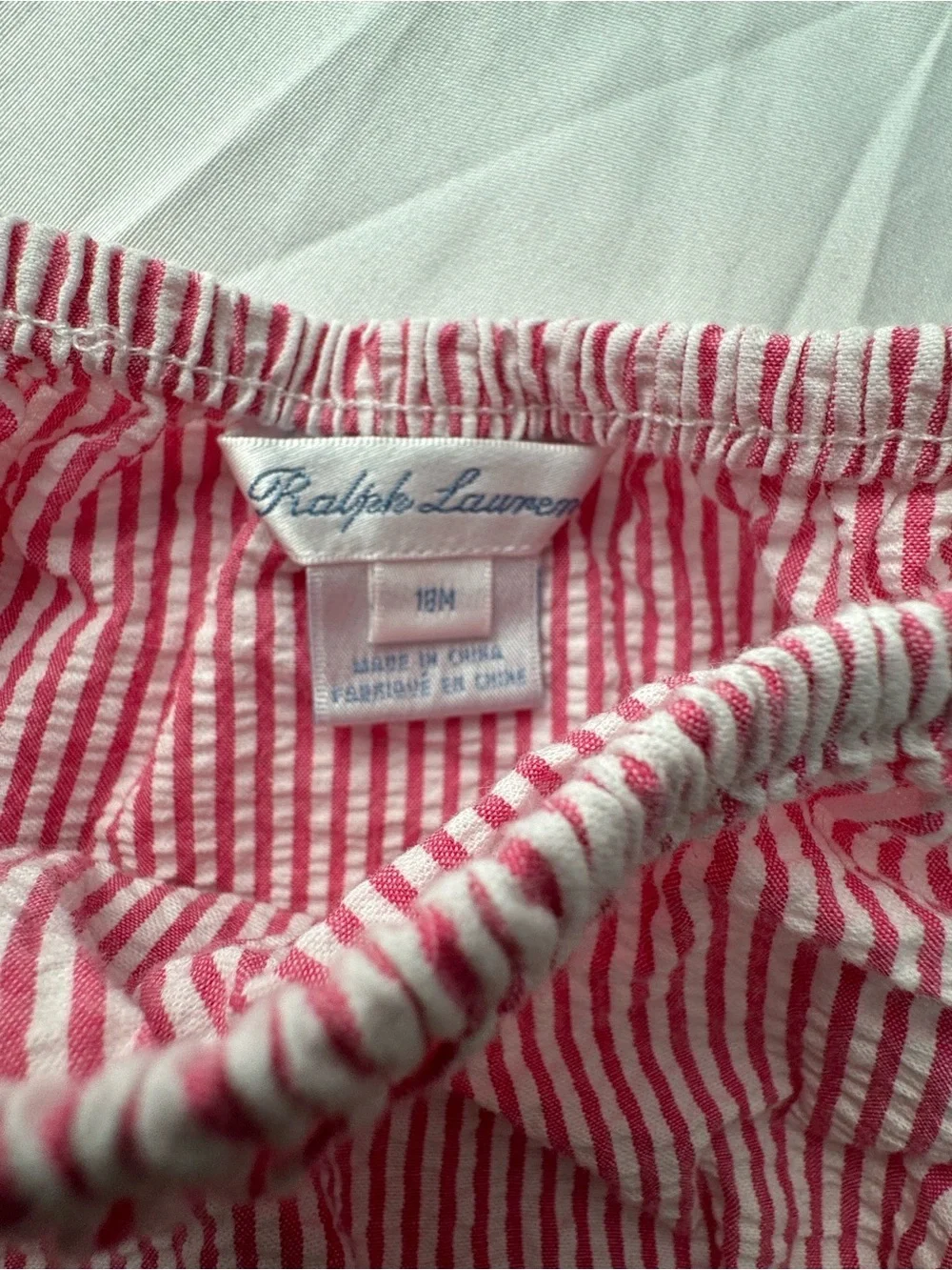 Ralph Lauren baby white ralph