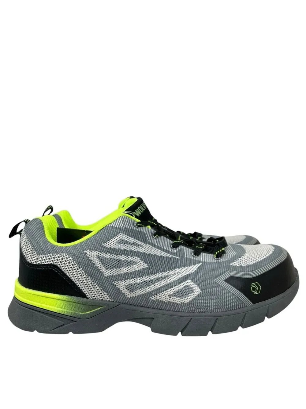 Wolverine Composite Toe Mens 12 Gray Jetstream‎ 2 Missmatched L12EW,R12M Green