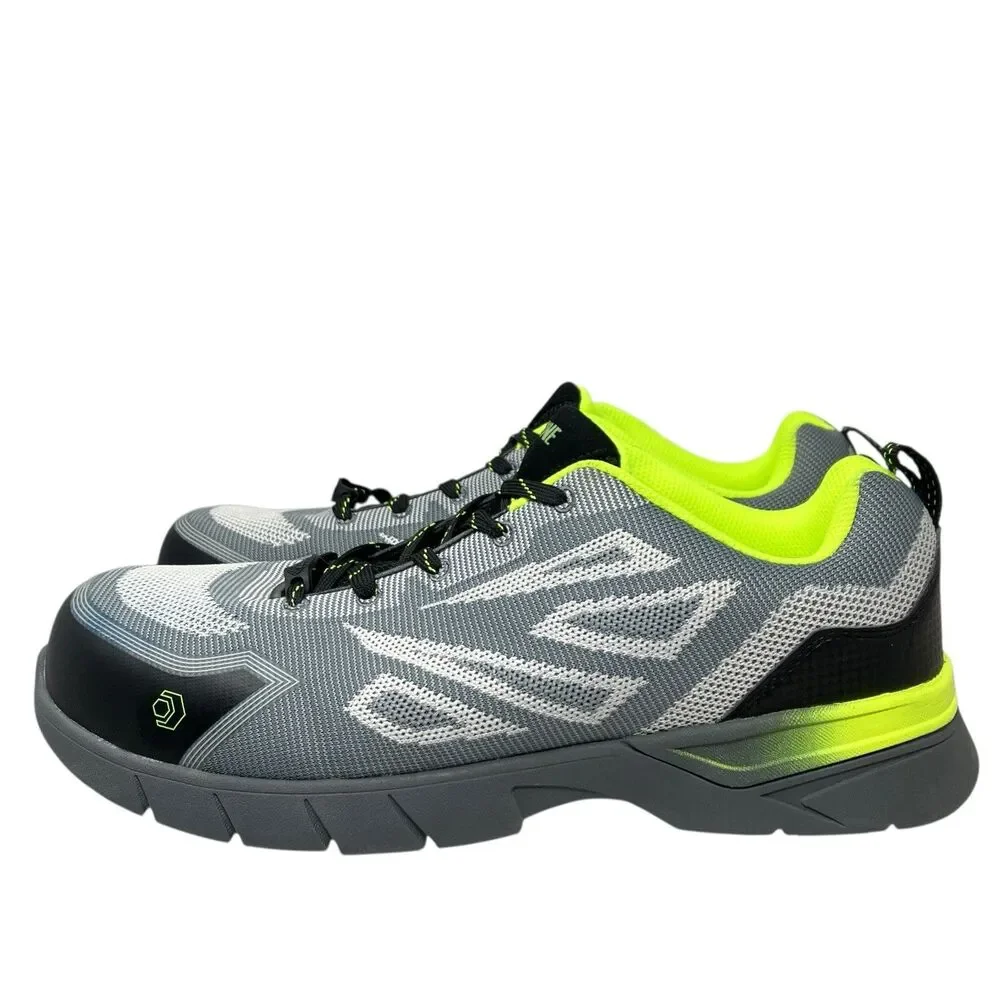 Wolverine Composite Toe Mens 12 Gray Jetstream‎ 2 Missmatched L12EW,R12M Green