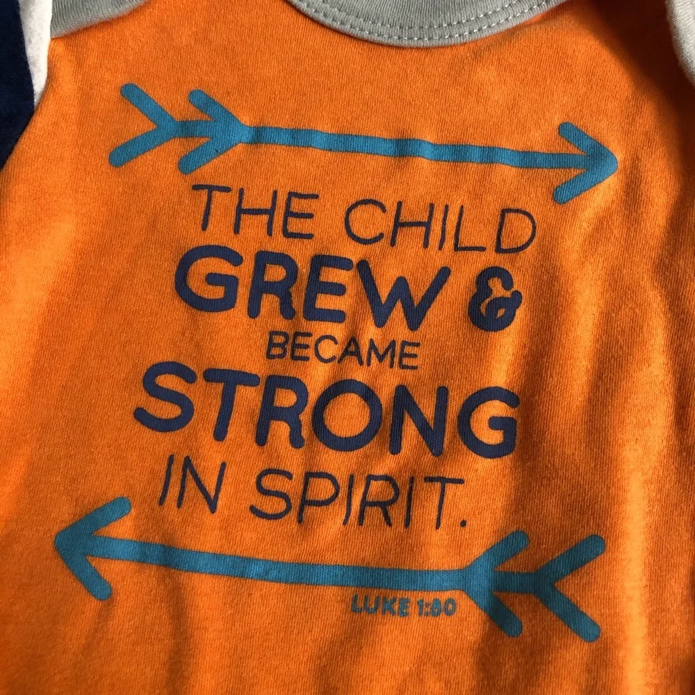 3/$12 Bible Verse Onesie