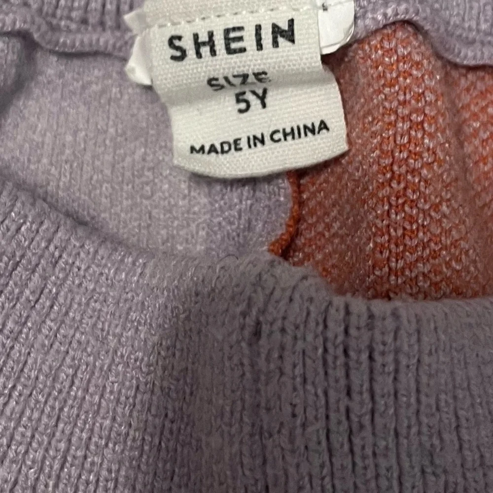 SHEIN lilac knit