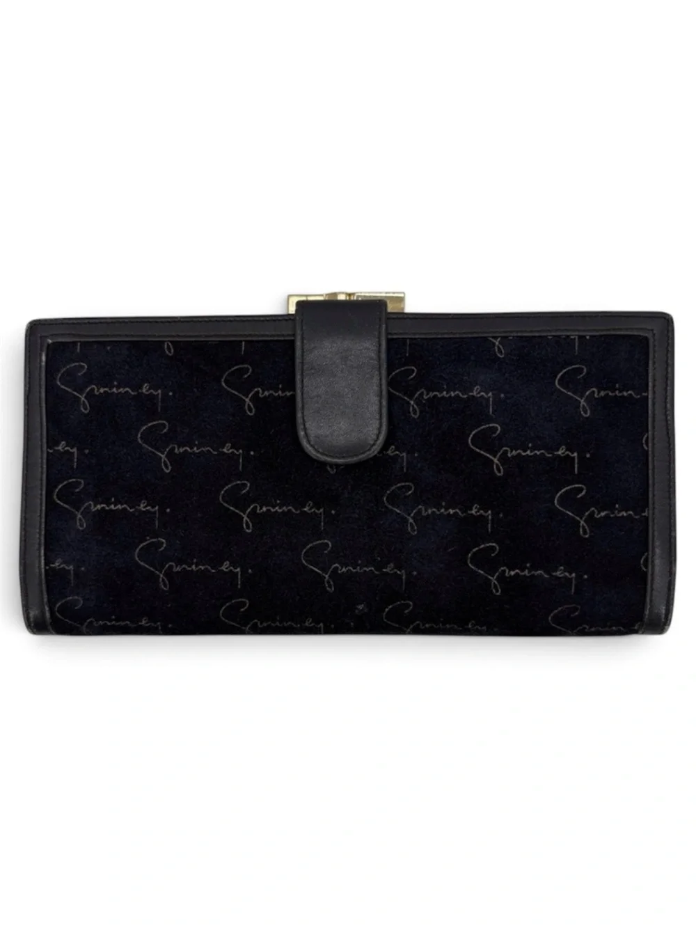 Givenchy Black Monogram Continental Wallet