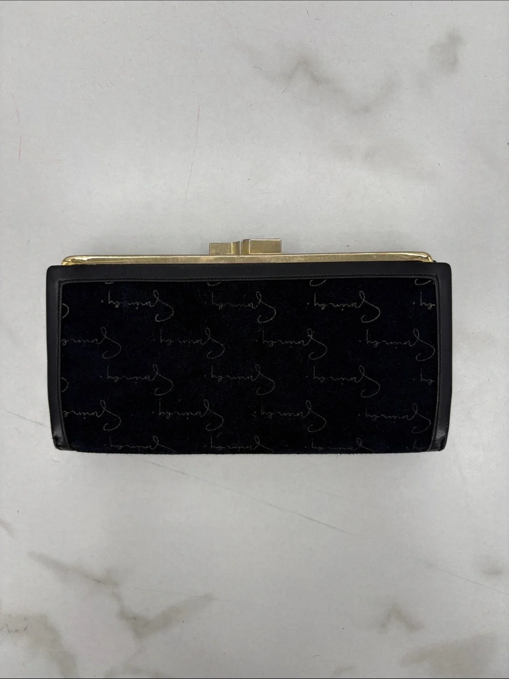 Givenchy Black Monogram Continental Wallet