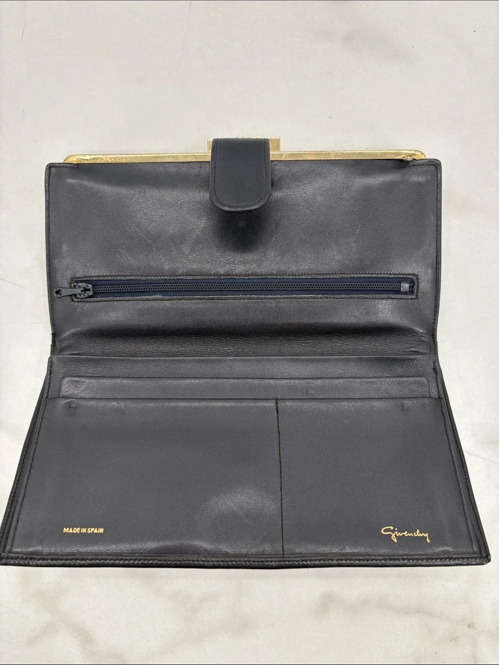 Givenchy Black Monogram Continental Wallet