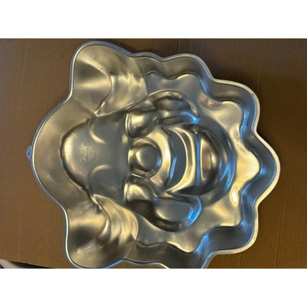 Wilton Party Pan Circus Bozo the Clown Face Cake 502-275 Aluminum Baking Pan