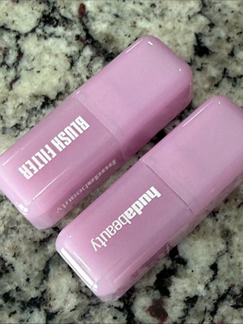 DUO HUDA BEAUTY Ube Cream DUO FULL SIZE! Blush Filter