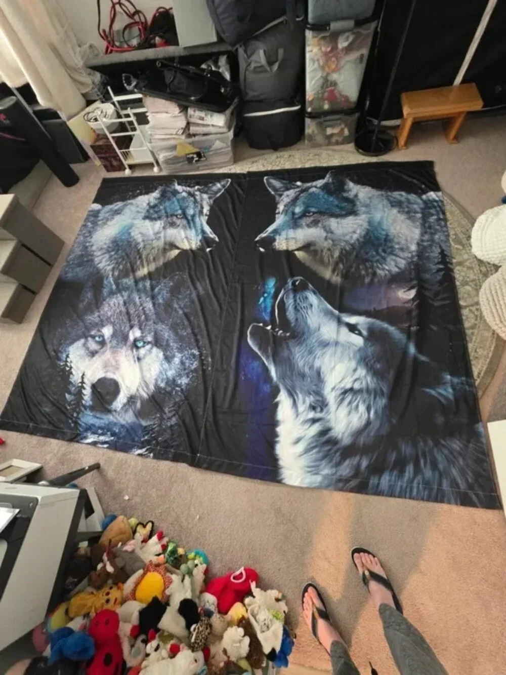 Wrangler wolf themed