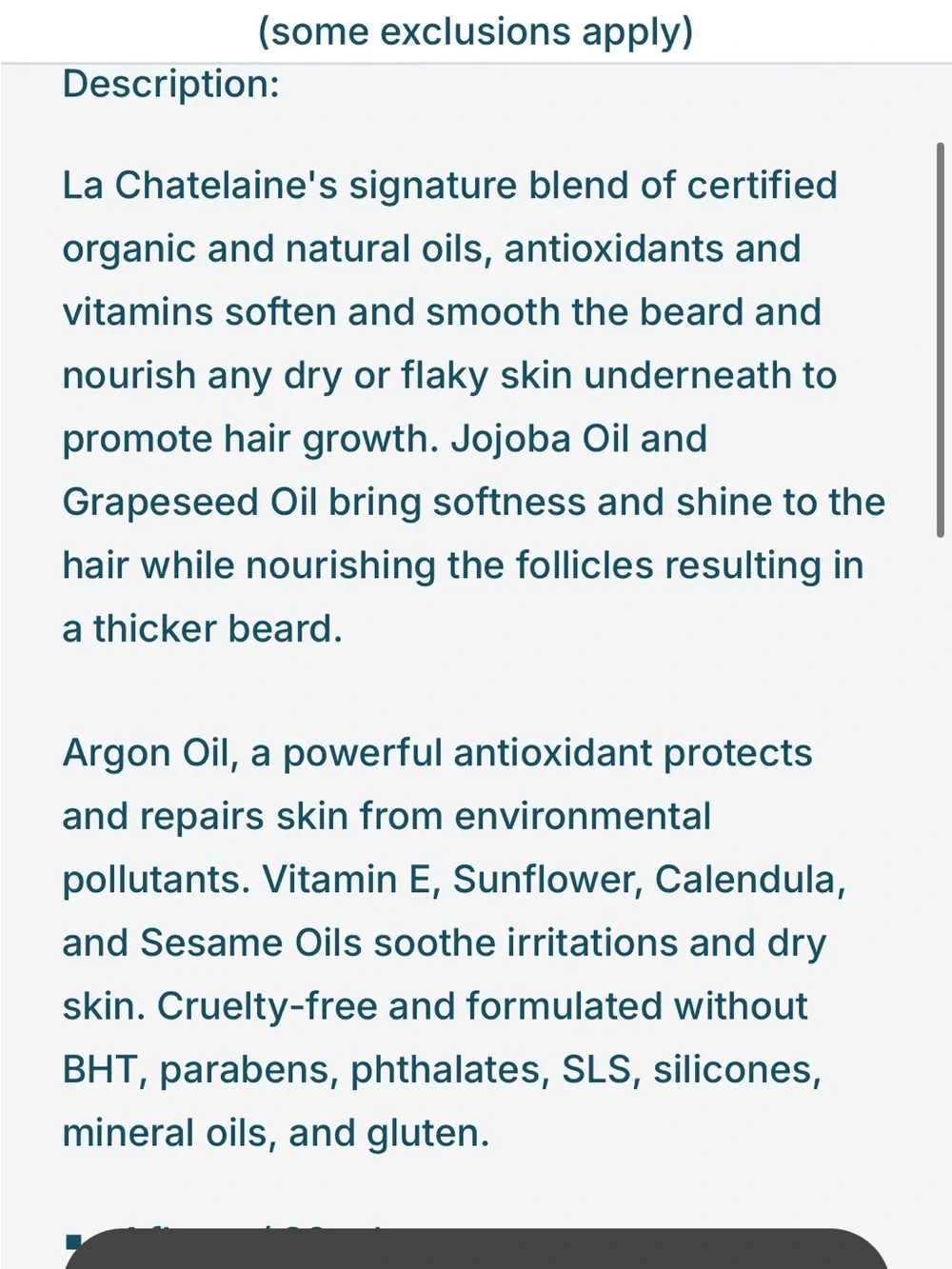 La chatelaine bourbon vanilla