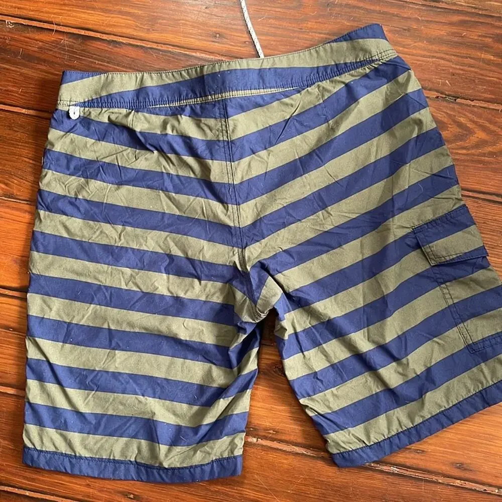 J. Crew unlined patterned pocket cargo swimsuit sz 31