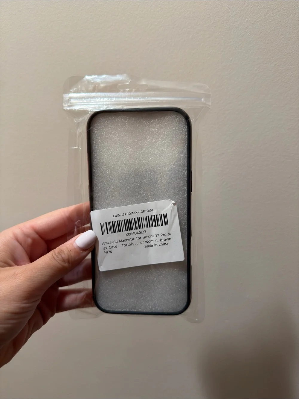 Tortoiseshell iPhone 17pro max Case
