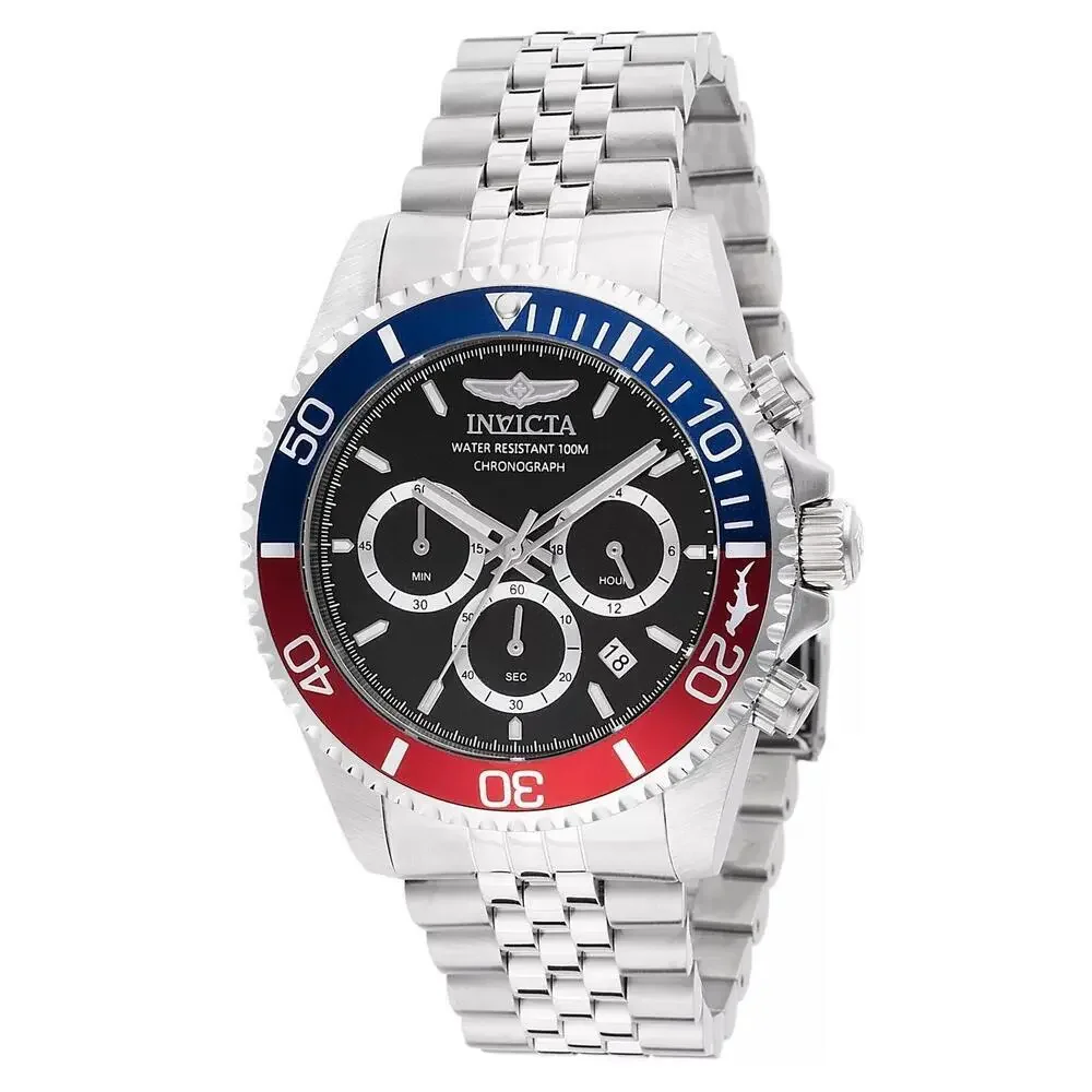 NWT Invicta 48117 Pro Diver | Chronograph | Black | Men's Watch