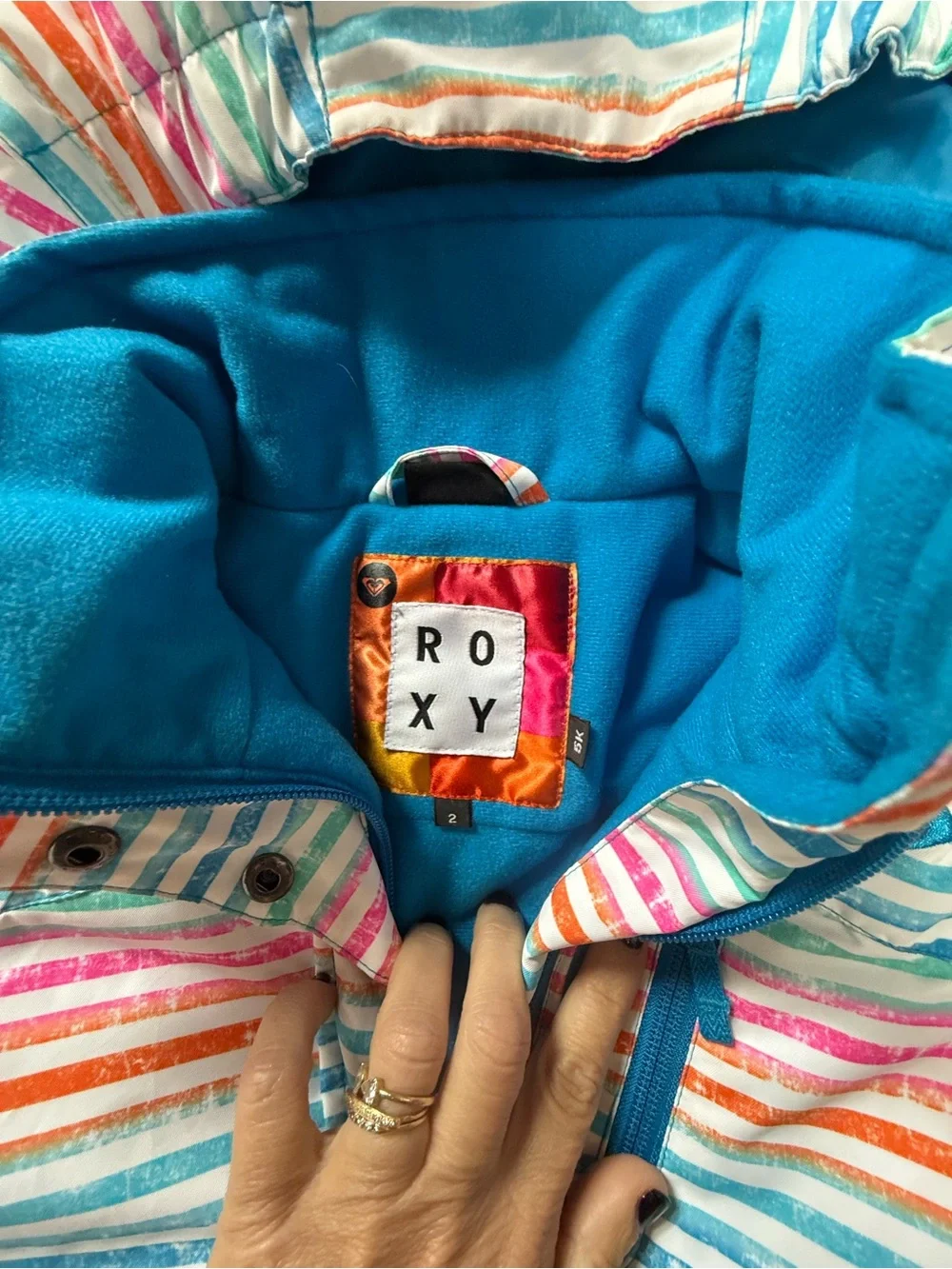 Roxy bright striped