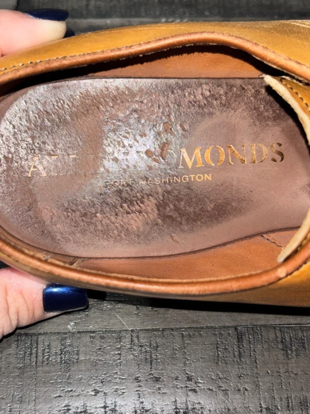 Allen Edmonds style cap