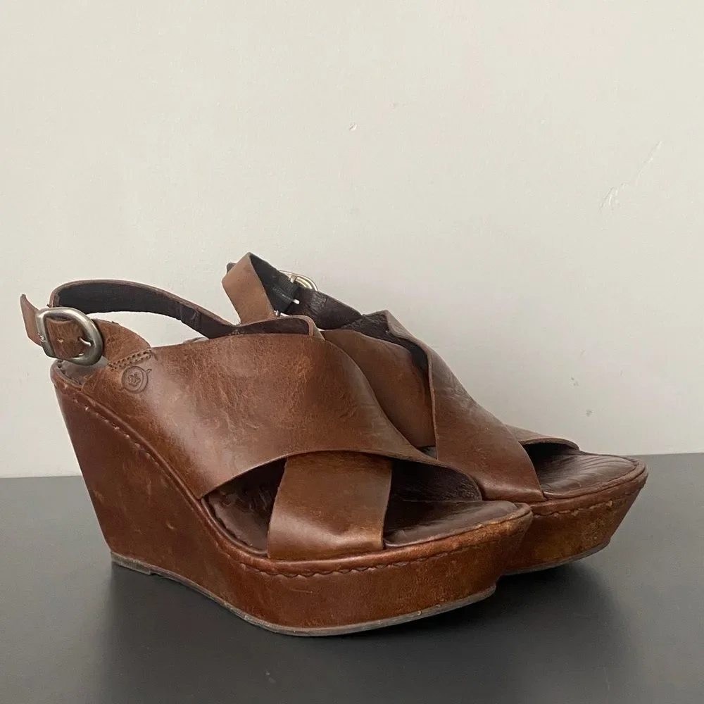 Born chestnut leather
