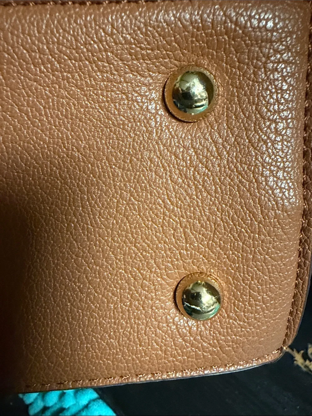 Classic Structured Women’s Satchel in Tan with Gold Hardware