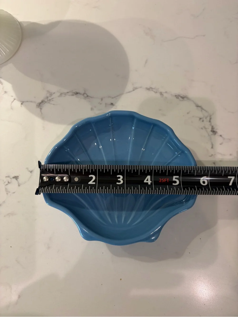 Pfaltzgraff Blue seashell trinket dish