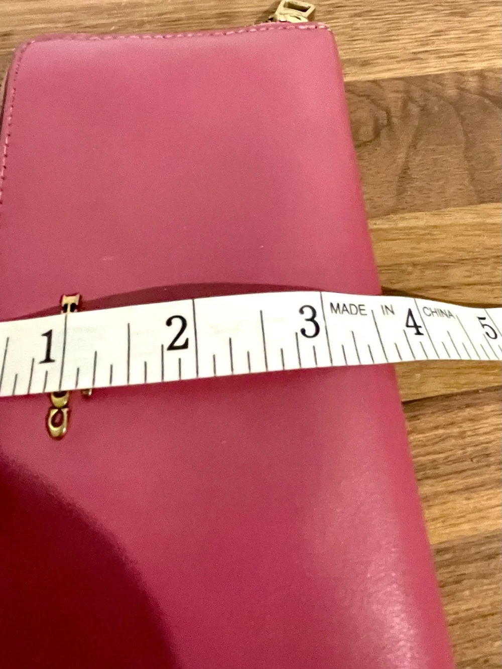 Coach pink leather