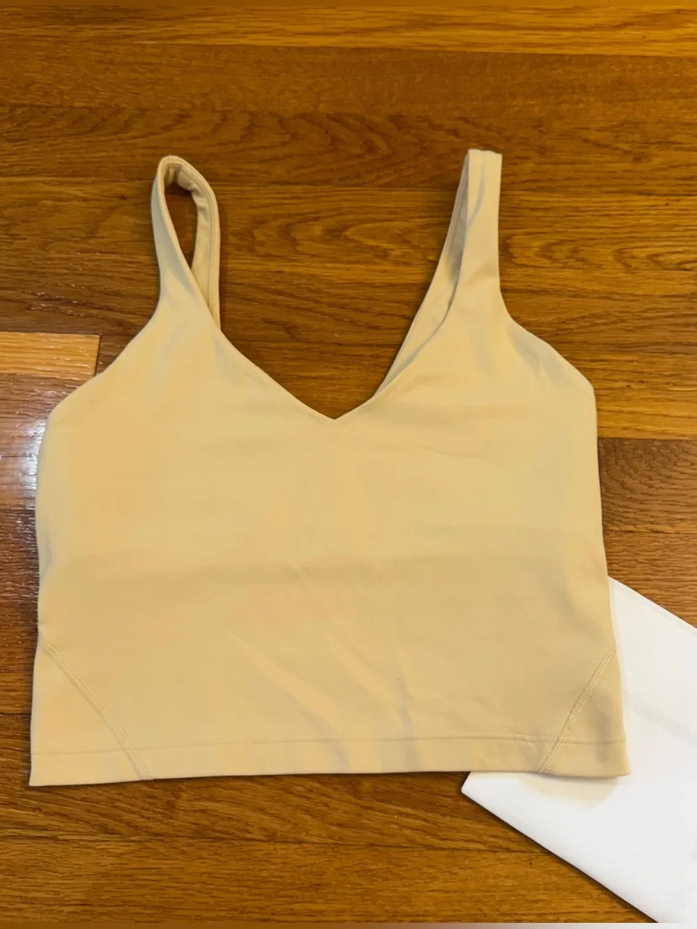 Lululemon Align Tank Top Prosecco/Contour(?) Butter Cream? - Size 4