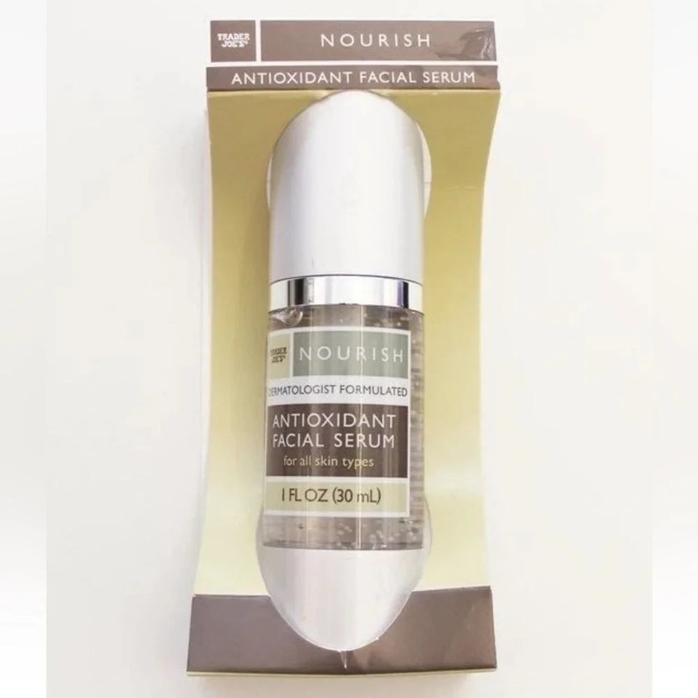 NIB Trader Joe's Nourish Antioxidant Facial Serum Primer 1 Fl oz