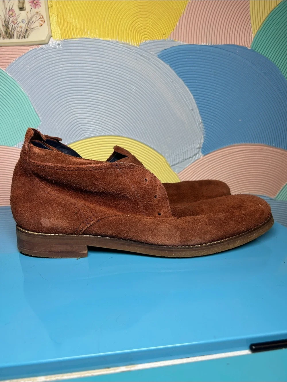 Cole Haan Men's Suede Casual Chukka Boots in Brown sz 11