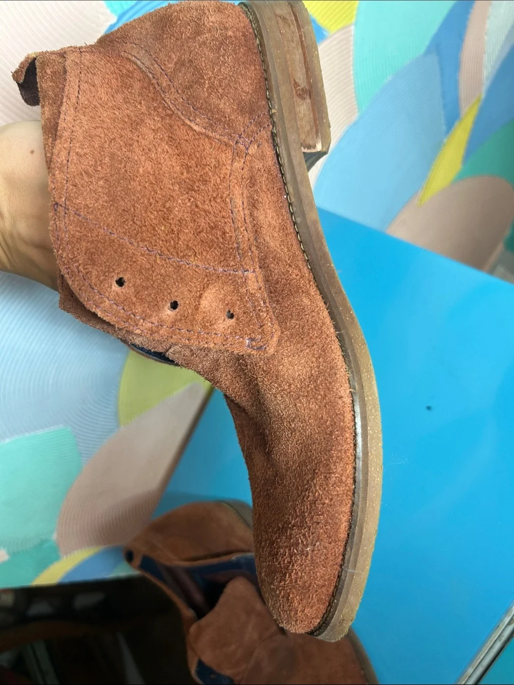 Cole Haan Men's Suede Casual Chukka Boots in Brown sz 11