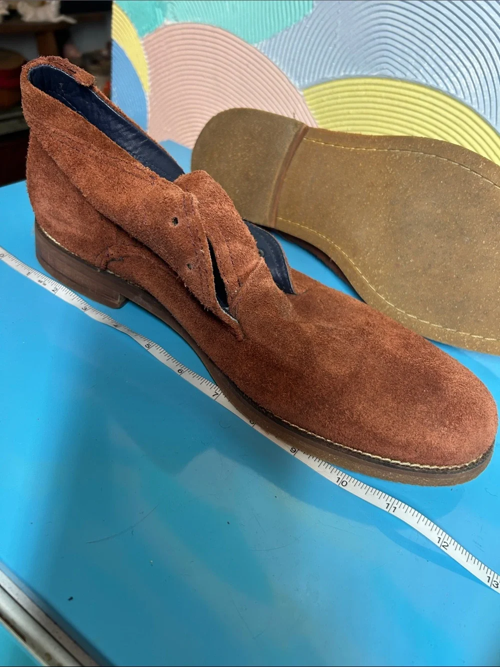 Cole Haan Men's Suede Casual Chukka Boots in Brown sz 11