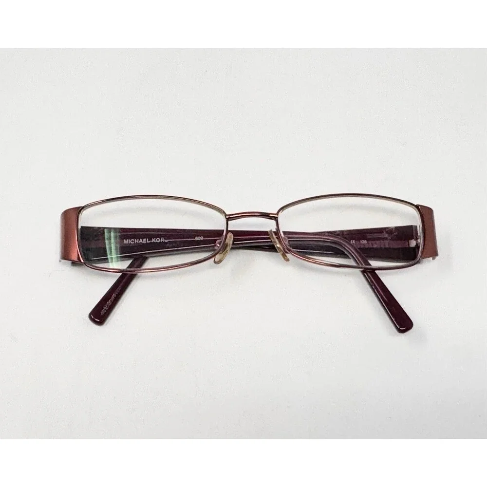 Michael Kors M2437 Eyeglass Frames Only 51-18-135 Copper Burgundy 609 Authentic