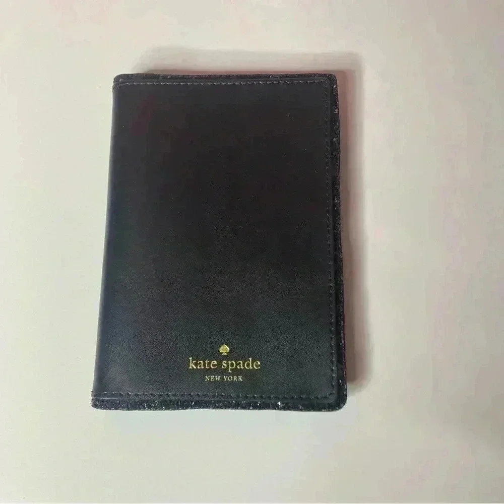 Kate Spade Black Passport Holder
