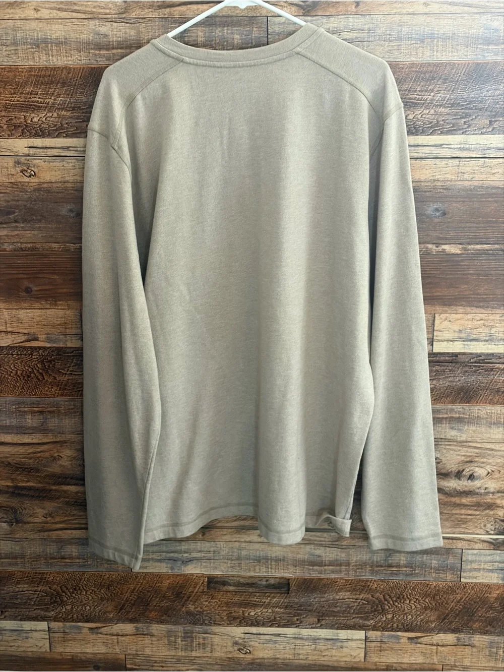 The North Face henley knit