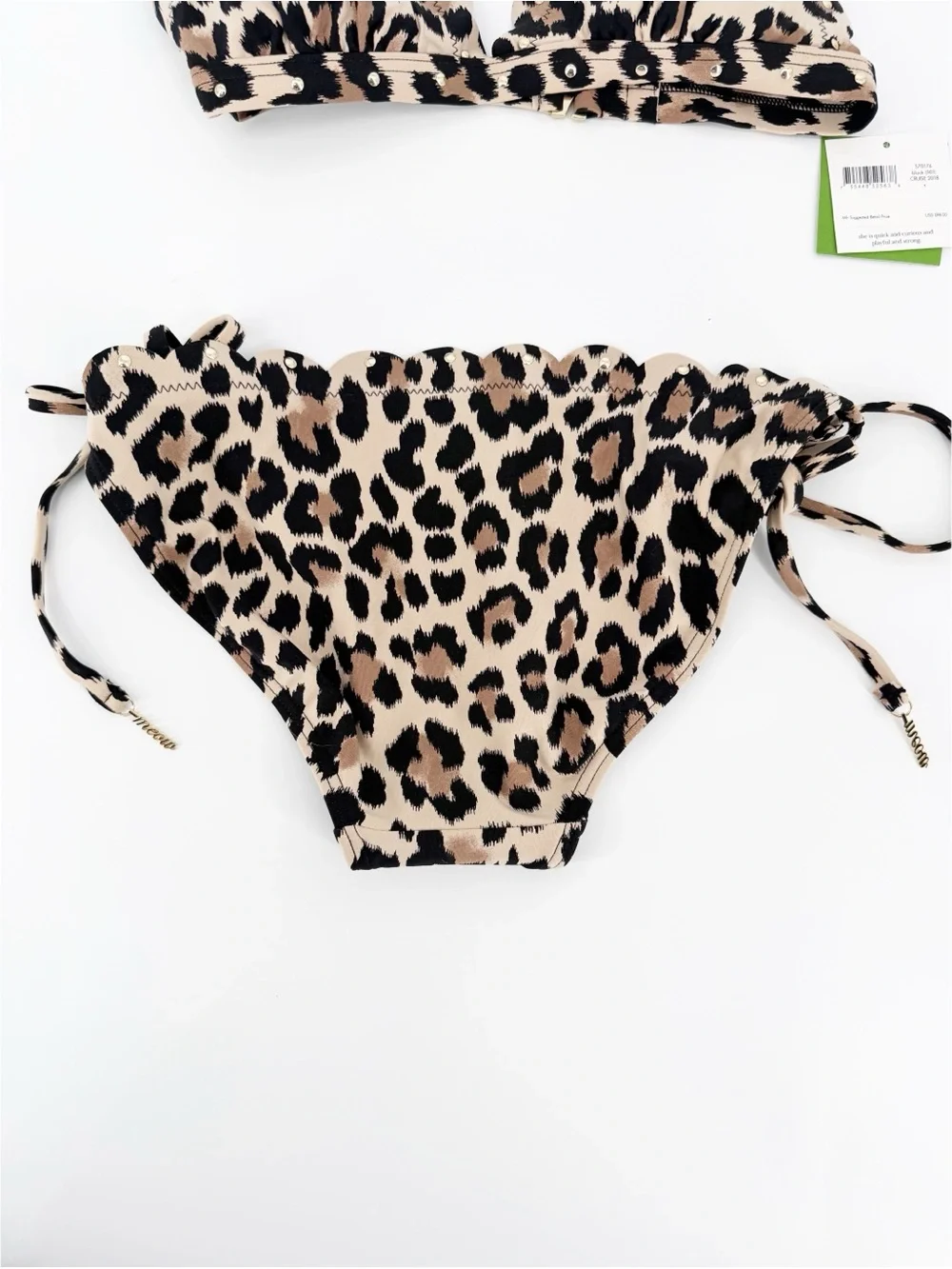 NWT Kate Spade Crystal Cove 2 Piece Triangle Bikini