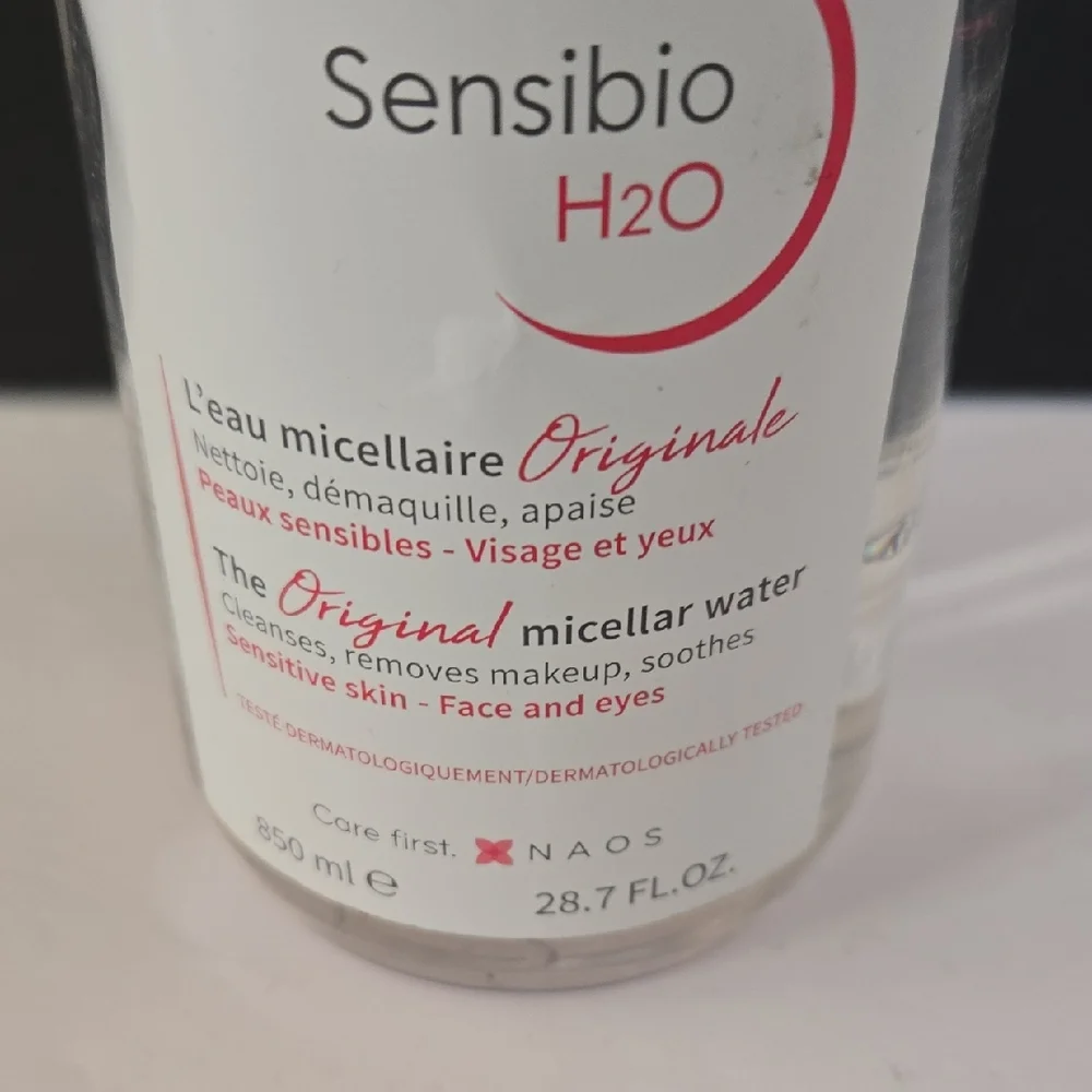 Bioderma 28.7 fl oz Sensibio H2O The Original Micellar Water Pump Cap NEW