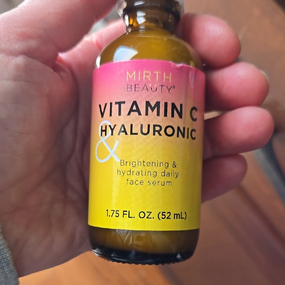 Mirth Beauty Face Brightening Vitamin C Hyaluronic Face Serum - 1.75 oz NEW