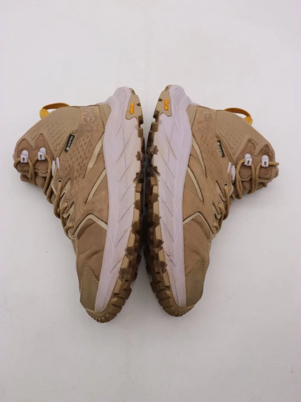 Hoka One One Anacapa Mid GTX Women's 7.5 B Gore-Tex Hiking Boot Shoes Brown