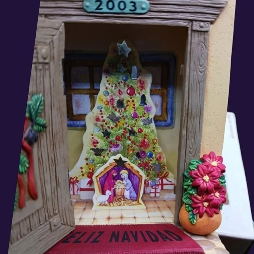 Hallmark 2003 feliz navidad tree ornament